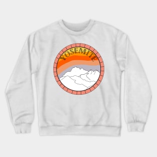 Peachy Keen Yosemite Landscape Crewneck Sweatshirt